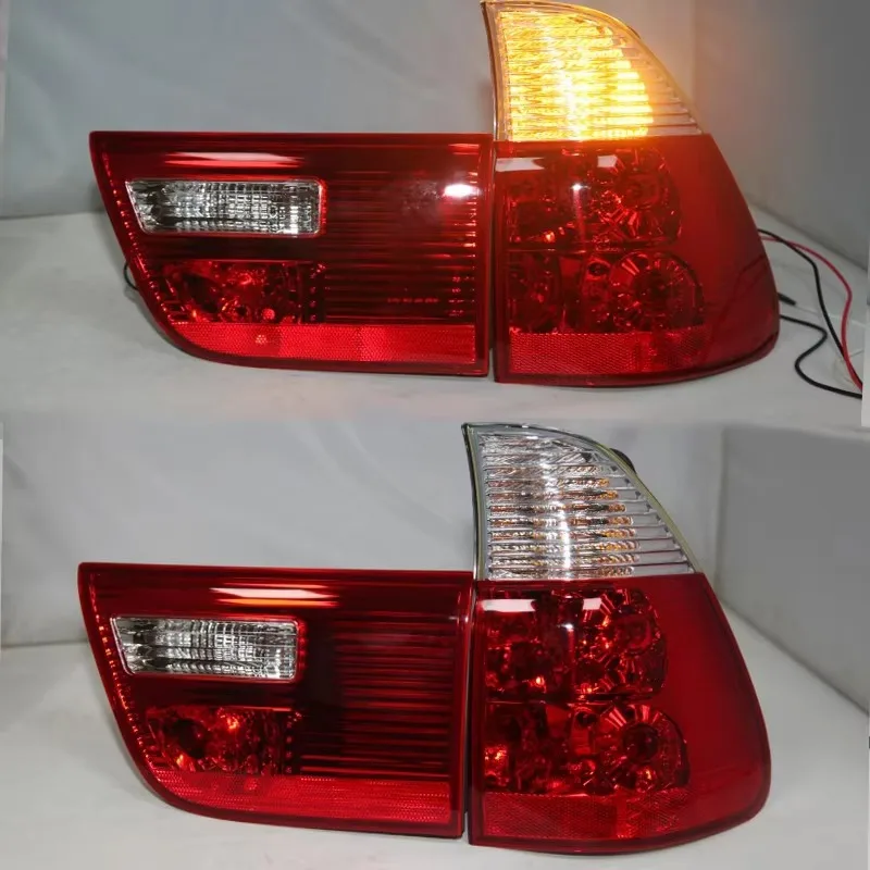 

Задний фонарь для BMW X5 E53, 1998-2006 годов выпуска, красно-белый
