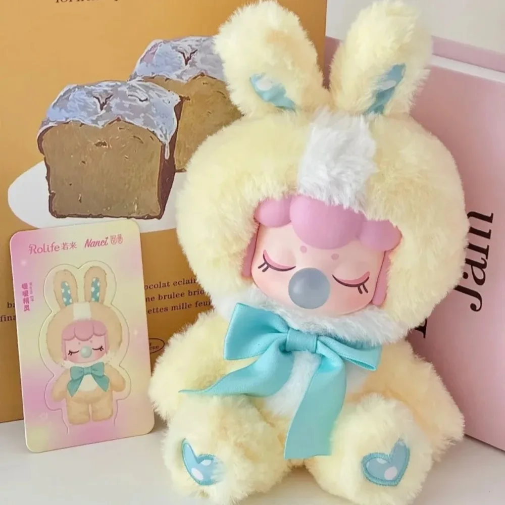 Authentic 2nd Generation Flash Plush Rabbit Blind Box Room Decoration Doll Vinyl Toy Gift For Girlfriend And Best Friends