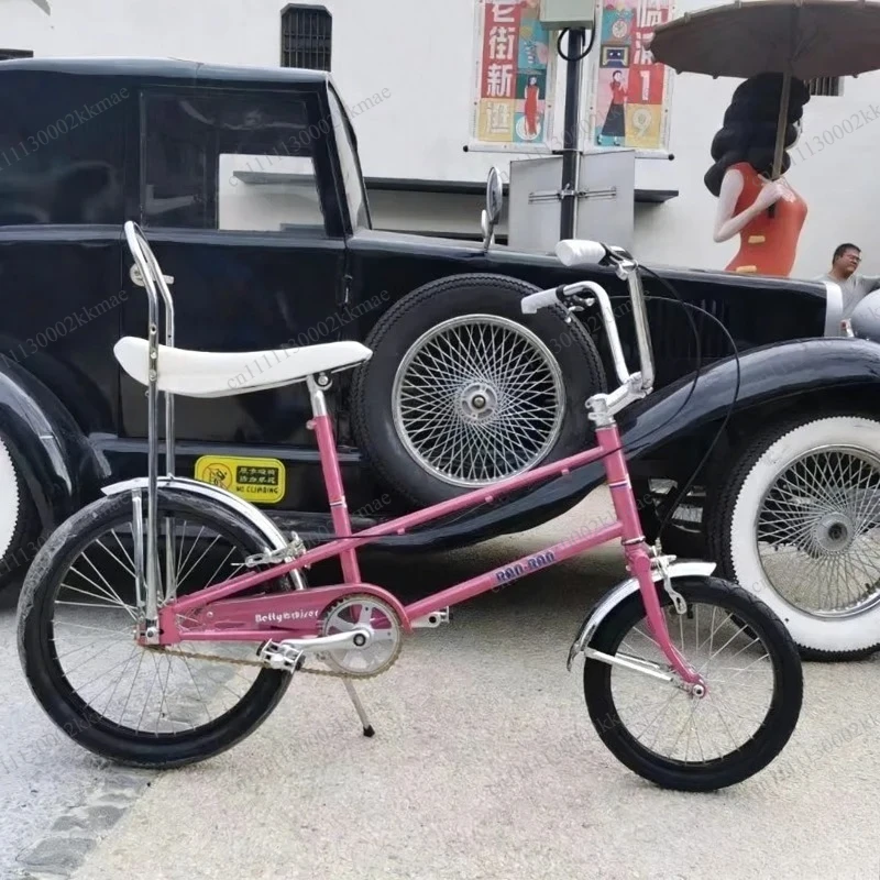 Beach bicycle banana backrest seat cushion, bicycle boat-shaped saddle, extended and enlarged soft and comfortable seat