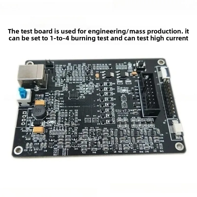 USB Interface IC Test Board 1-to-4 Programming & High Current Testing for Mass Production