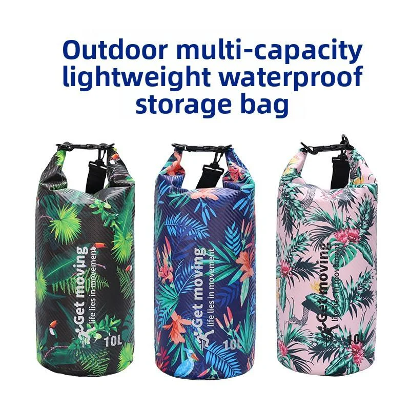 

Прямой заводской источник 10л водонепроницаемый рюкзак-ведро для путешествий на открытом воздухе цифровая печать для пляжа приморской воды кемпинг пеший туризм