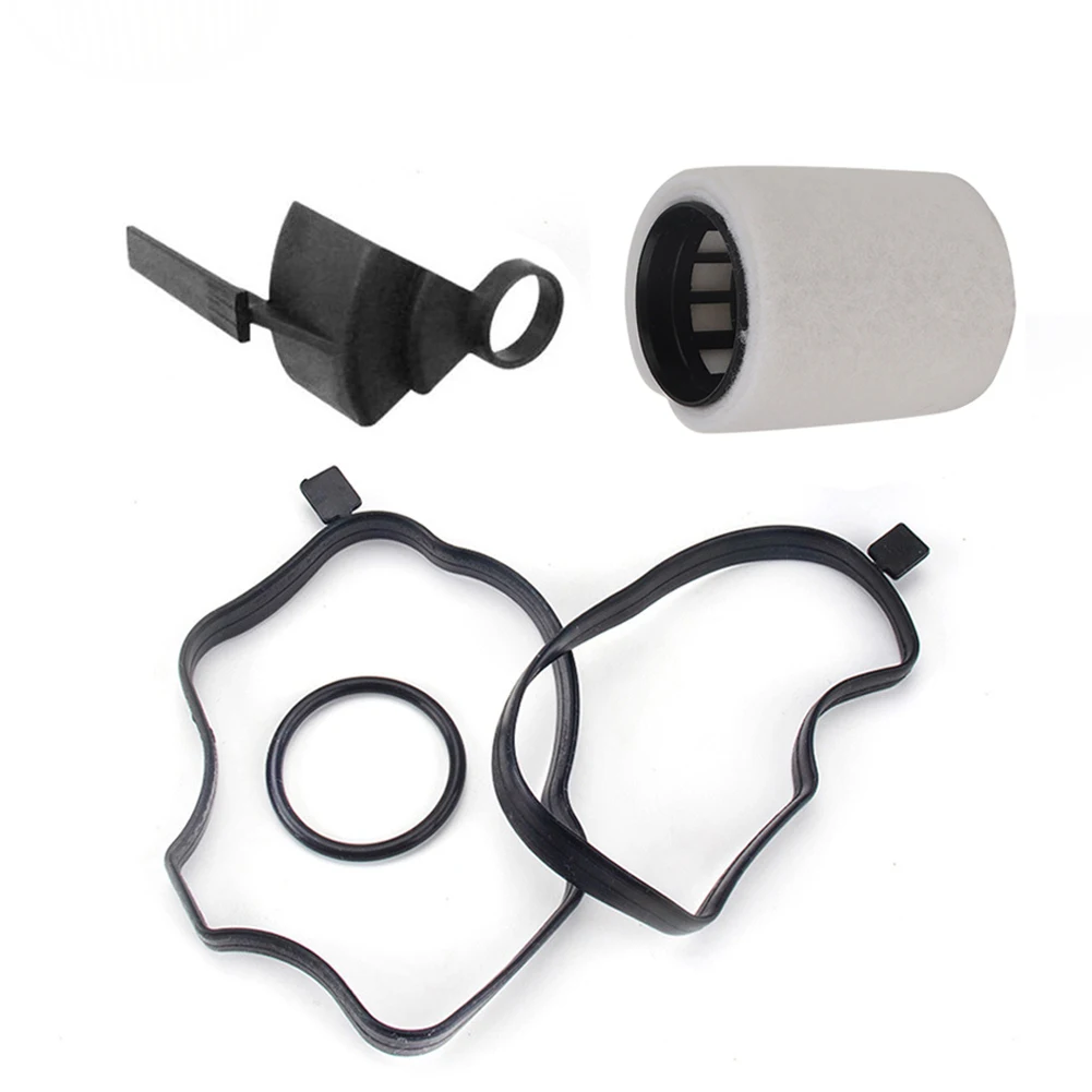 Compatível com para 330d 2000 2002 5 peças filtro separador de óleo respiro do cárter para e46 e39 e35 para motor m57