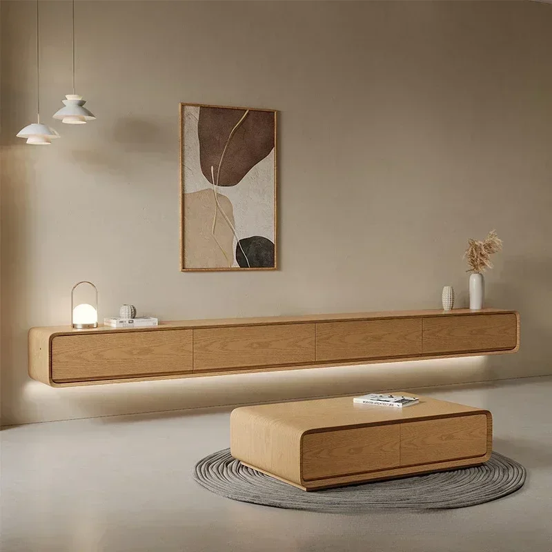 

Light Center Tv Stand Innovative Exhibition Minimalistic Tv Cabinets Modern Wood Display Mobilier Maison Interior Furnitures