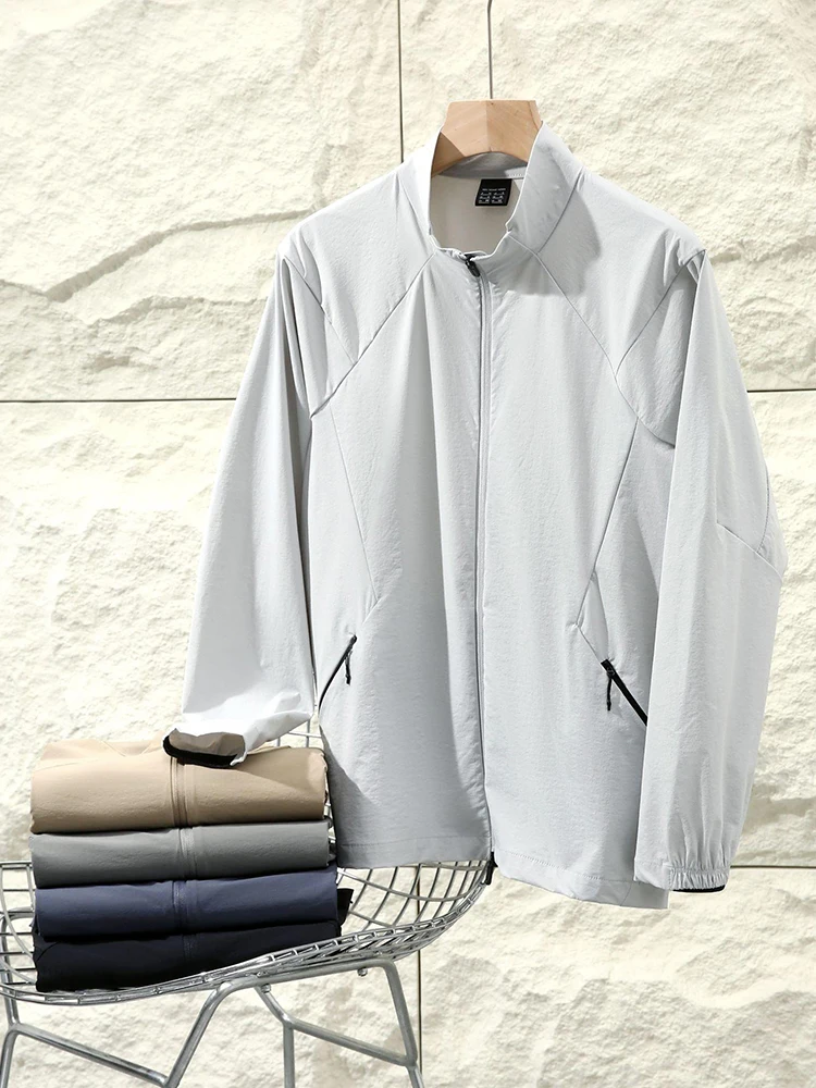 

Легкая спортивная кепка для активного отдыха с защитой от солнца UPF50, новая водонепроницаемая повседневная рабочая одежда для весны и лета, костюм для защиты от солнца