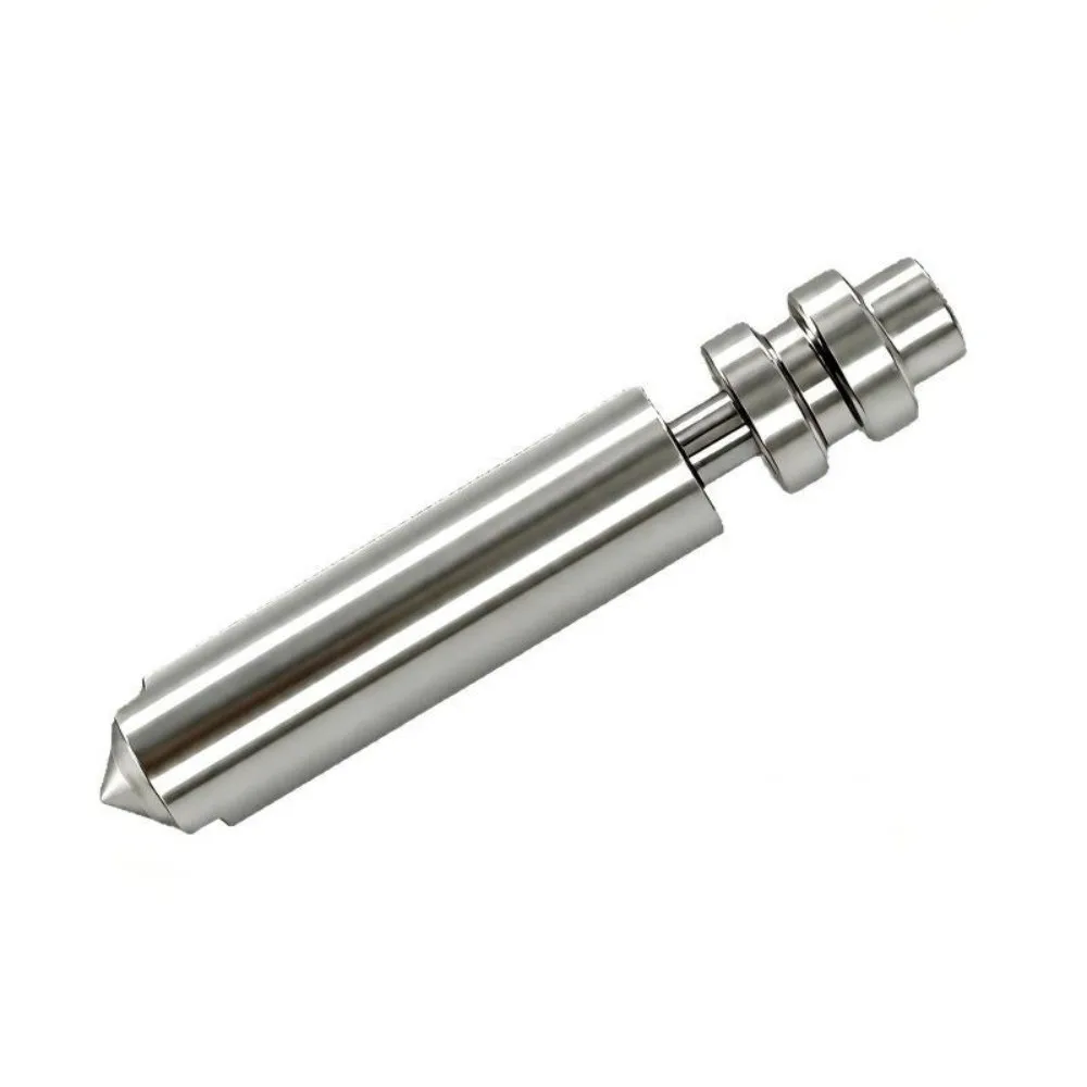 3PCS 0.4mm 3D Printer Nozzle 300℃ High Temperature Leakproof Design Bimetallic Nozzle Replacement Part Hardened Steel Nozzle