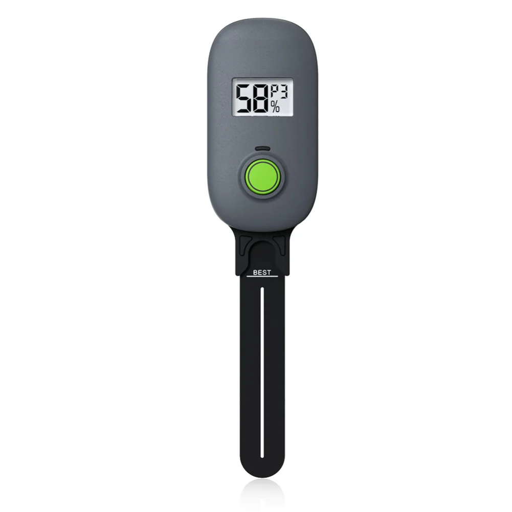 Wireless Capacitive Soil Moisture Sensor With Color-Coded Scale， Auto 3-Min Detection For Indoor Outdoor Plant