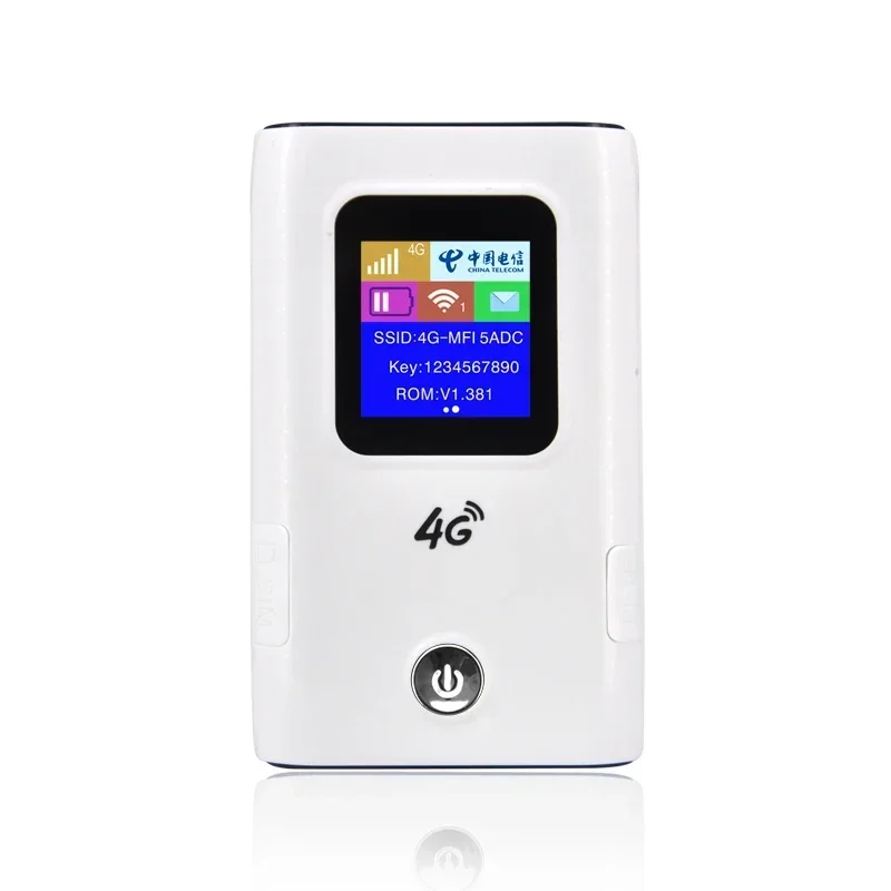 Enrutador WIFI 4G LTE desbloqueado con tarjeta sim, Banco de energía, 6000mAh, TDD, FDD, punto de acceso inalámbrico, 150Mbps, CAT4, módem 3G/4G móvil de bolsillo