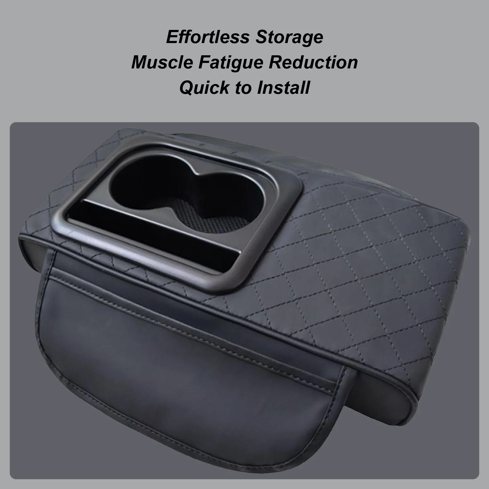 

Car Center Console Cushion Pad Car Console Pad Center Cup Holder Automotive Accessories For Storage Travel Vehicle Men Women