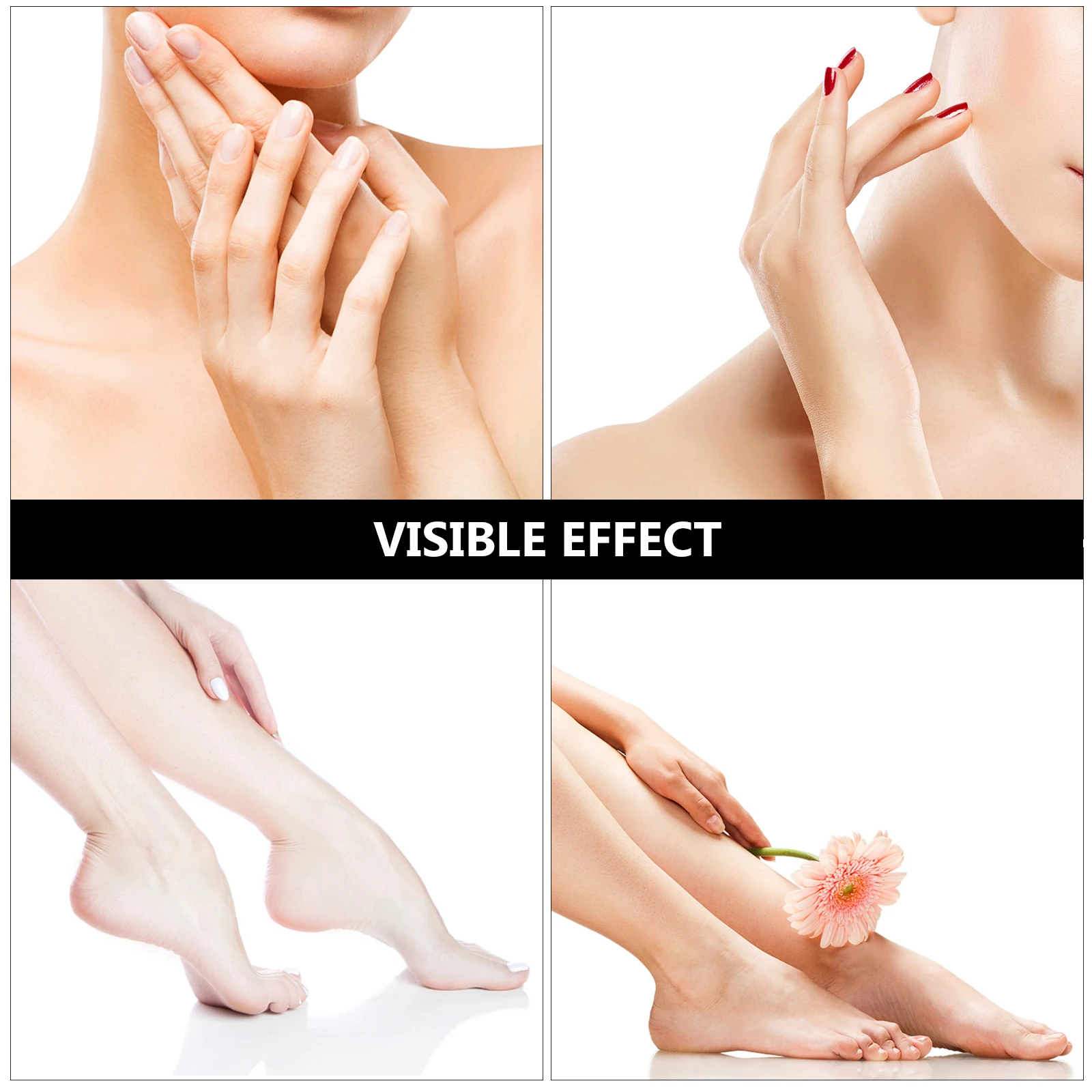 2Pairs قفازات حمام شمع البارافين الجوارب اليد سبا العناية بالقدم ترطيب التقشير العلاج بالتبريد علاج الجلد #1