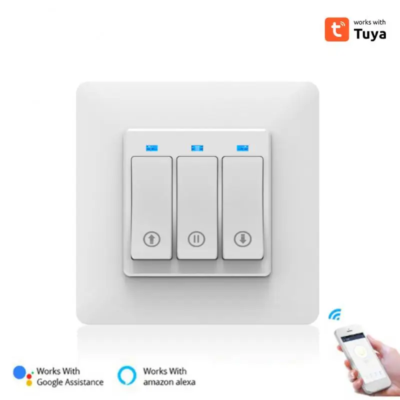 

Tuya Smart Life EU Wi-Fi переключатель рольставней для электромоторизованных жалюзи с дистанционным управлением для дома Aelxa Echo