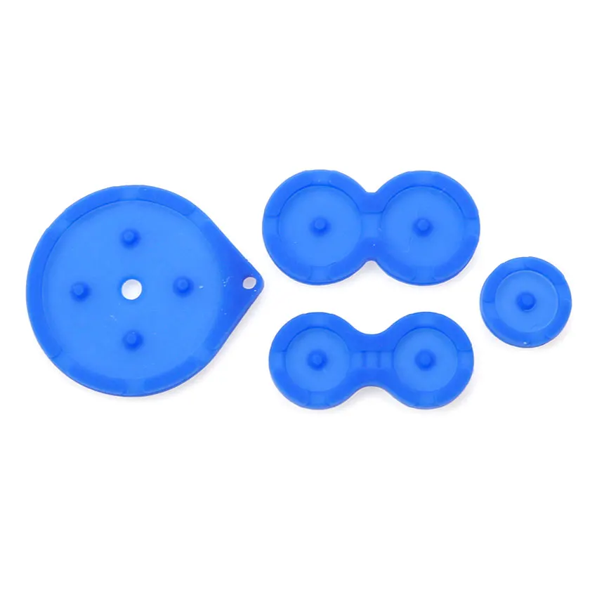 YUนอนสำหรับ gameboy Advance SP ปุ่มยางสำหรับเปลี่ยนแผ่นซิลิโคน GBA SP