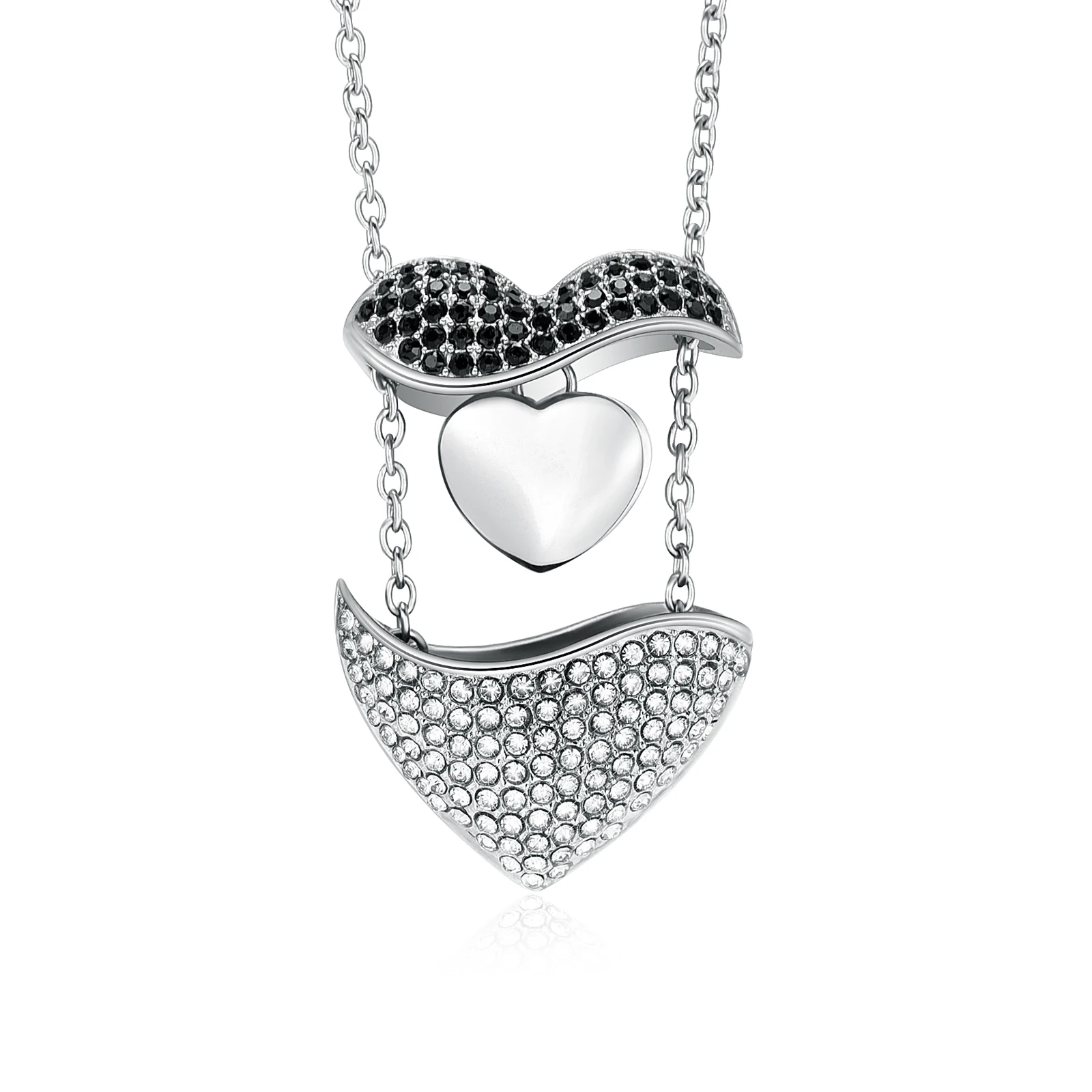 Urn Necklaces for Ashes Cremation Heart Keepsake Memorial Pendant Necklace