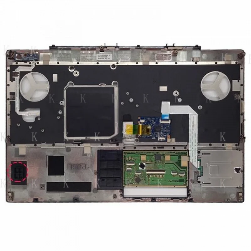 

C For DELL Precision 7530 7540 M7530 Palmrest 07KCXT with Fingerprint hole