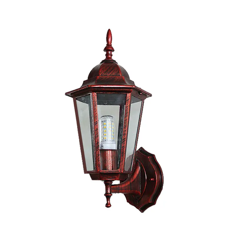 European Style Retro Outdoor Wall Light Balcony Sconce Lamp Waterproof Garden Decoration Outdoor Vintage Porch Lamp