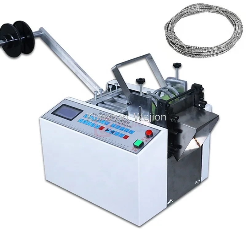 Automatic Tube Cutting Machine Rubber Hose Fiber Soft Pipe Small Hard Pipe Heat Shrink Tubing Cut Machine