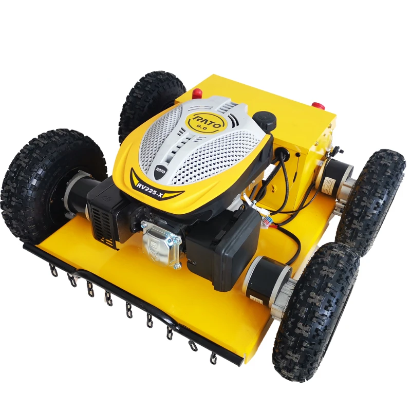 Robotic Lawn Mower Grass Cutting Machine Easy Use for Garden Farm