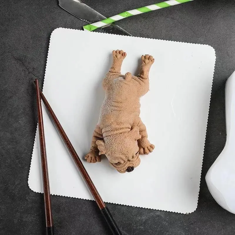 3D Silicone Mold Shar Pei Dog Mousse Cake Mold Ice Cream Pudding Mold Cake Decoration Accessories Tools Ice Cubes Mould