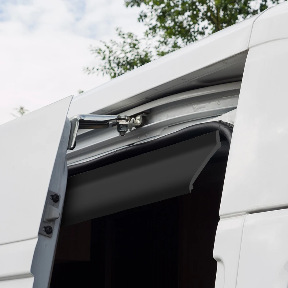 دائم RV الجانب الباب المطر الحرس مانعة لتسرب الماء شريط مطاطي لشركة فيات Ducato VW T5 T6 لفورد ترانزيت عربات التخييم Rv الملحقات