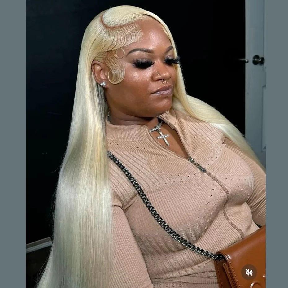 

30 Inches 613 HD Lace Frontal Wig 13x6 Blonde Wig Human Hair Pre Plucked 13x4 Brazilian Straight Human Hair Wigs for Black Women