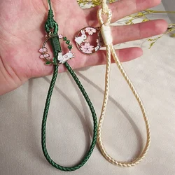 Side Hanging Phone Case Universal Hanging Rope Hollow Jade Rabbit Short Wrist with phone lanyard Short Wrist Phone Hanging Rope