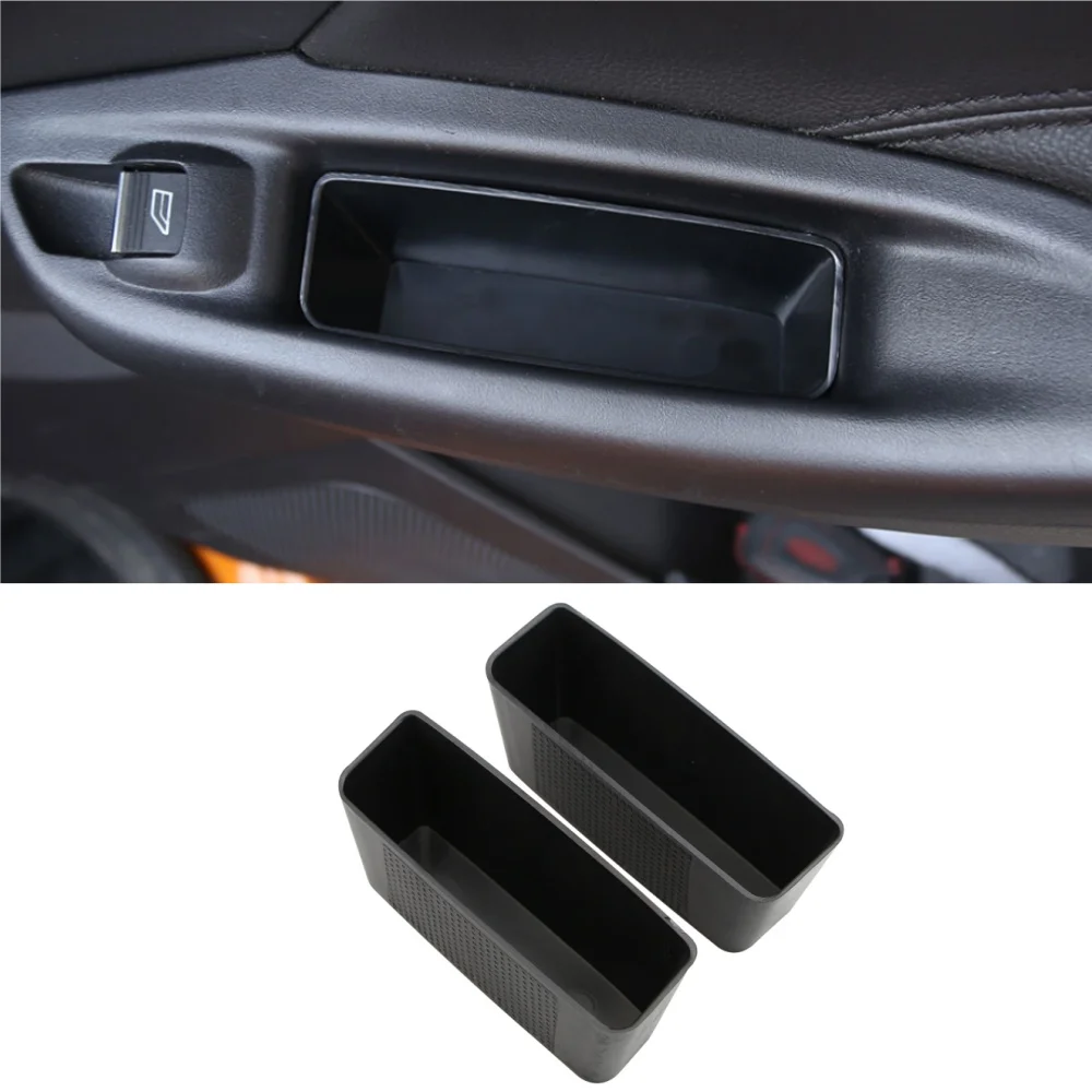 

For Ford New Focus 3 MK3 2012 2013 2014 2015 2016 2017 Rear Door Storage Box Back Door Handle Tray Holder Interior Accessories