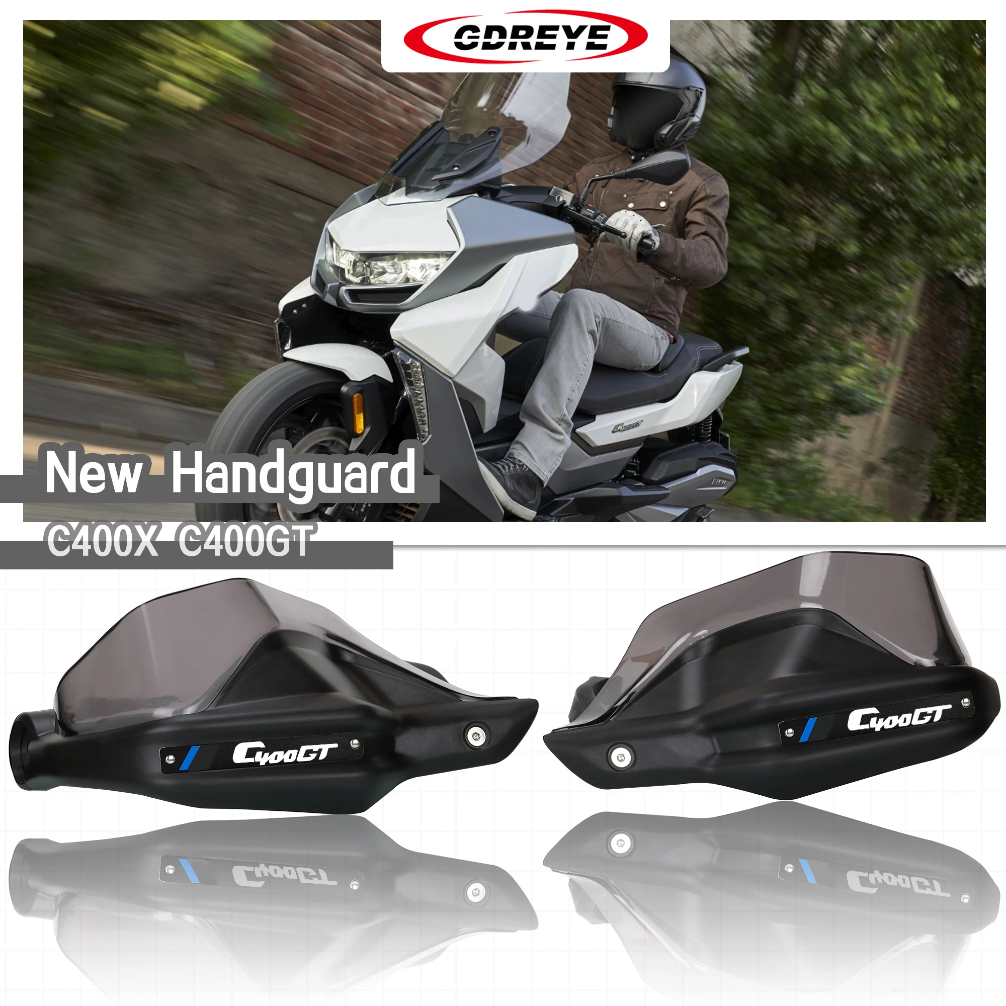 

Motorcycle C400X Accessories Handguard Shield Hand Guard Protector Windshield For BMW C400X C400GT C400 X 2019-2024