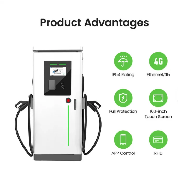 4g/Wifi Network-connected DC Charging Pile Floor-mounted Electric Vehicle CCS1/CCS2 240kW Fast Charging Station with OCPP 2.01 view 2
