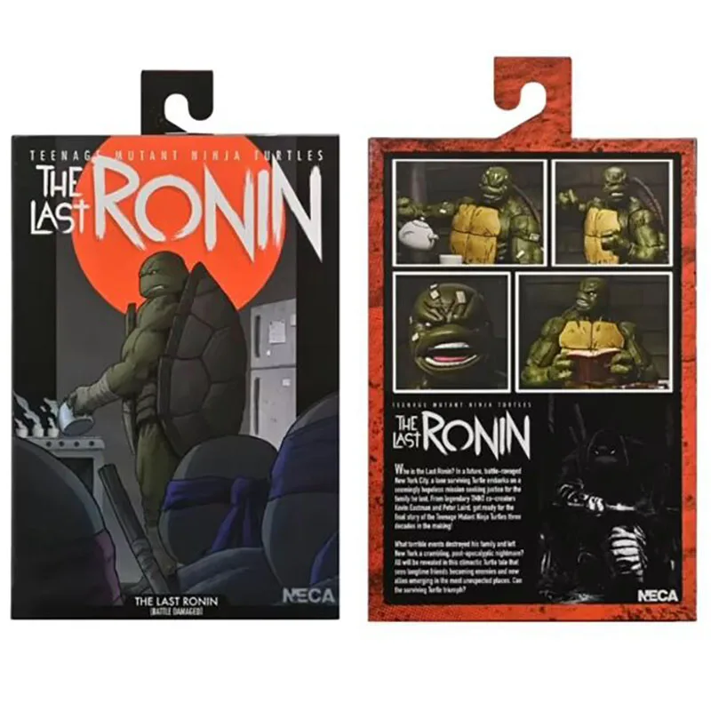 TMNT The Last Ronin Figur NECA 54434 Teenage Mutant Ninja Turtle Battle Damaged Action Figuras Anime Figur 7-Zoll-Modellspielzeug