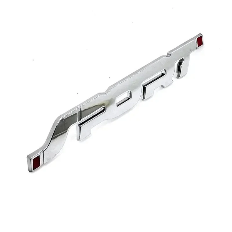 1Pc 3D Metal Car Letter Badge Chrome Black Trunk Exterior Decal DIY Styling Emblem Accessory
