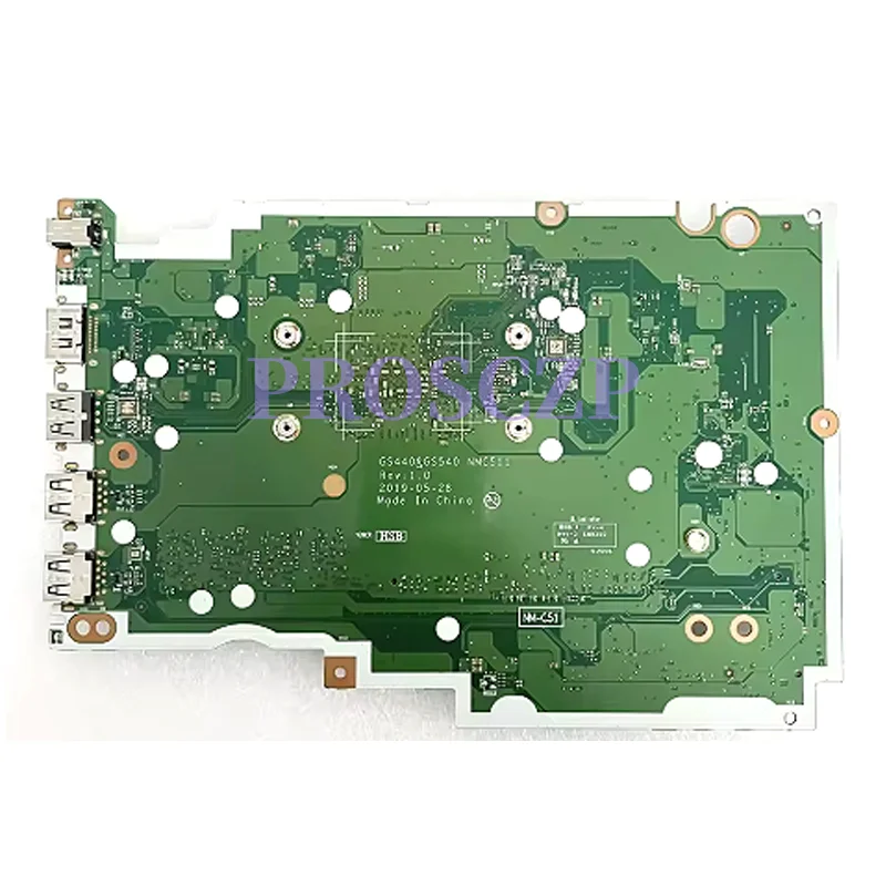 NM-C511 Mainboard For Lenovo S145-14API S145-15API Laptop Motherboard With AMD R3 R5 R7 CPU,RAM 4GB 100% Test Ok