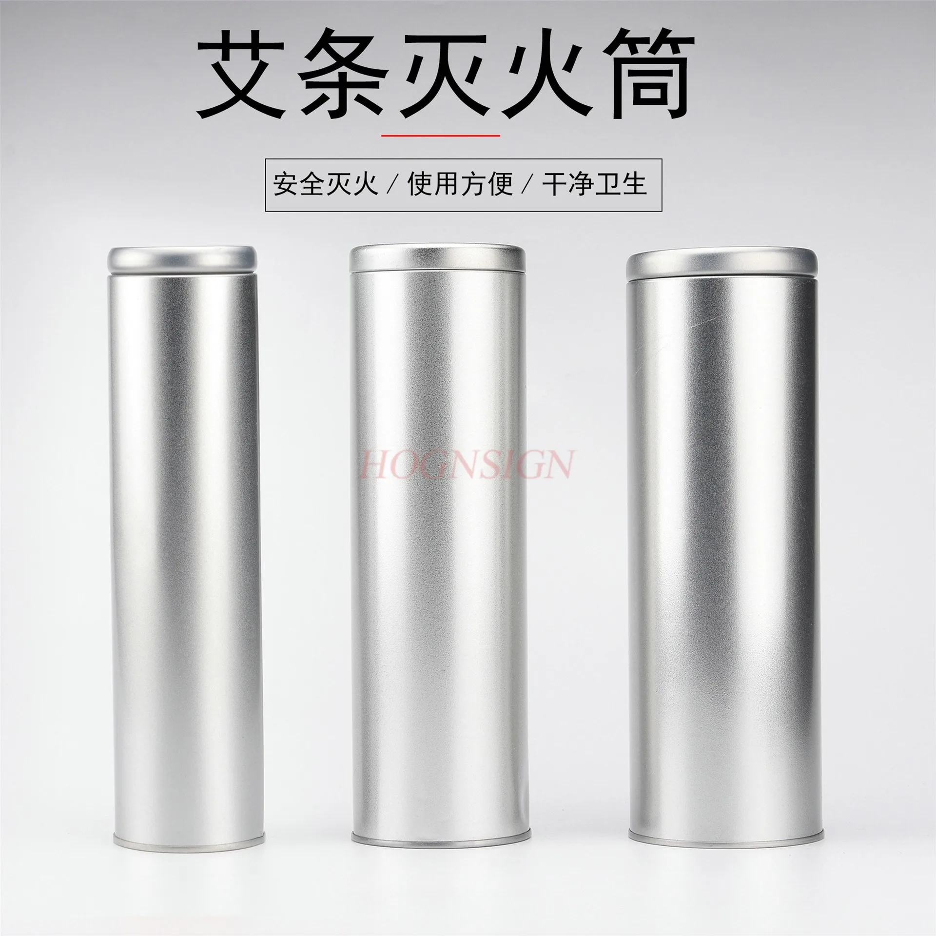 Stainless Steel Moxa Extinguisher Roller Roll Holder Stick Washable Anti-rust Moxibustion Device Smokeless Acupuncture Artemisia