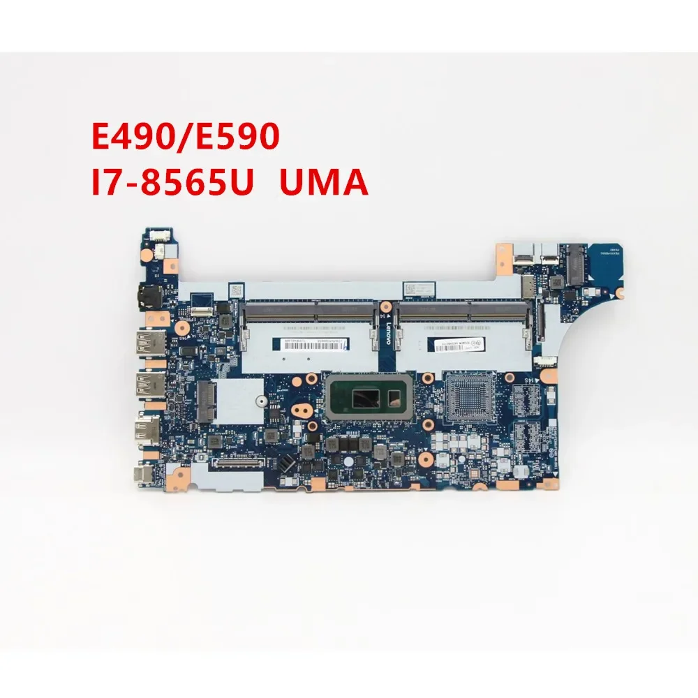 Used For Lenovo ThinkPad E490 E590 Laptop Motherboard Mainboard I7-8565U UMA NM-B911 5B20V80729 02DL776