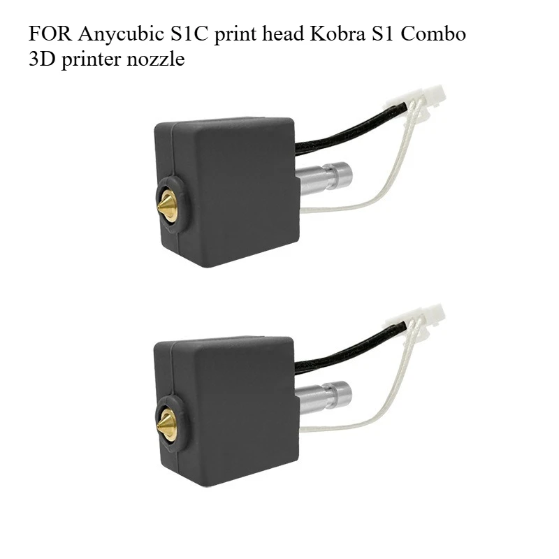 

Printhead for Anycubic S1C Kobra S1 Combo 3D Printer Nozzle Head Hot End Accessories