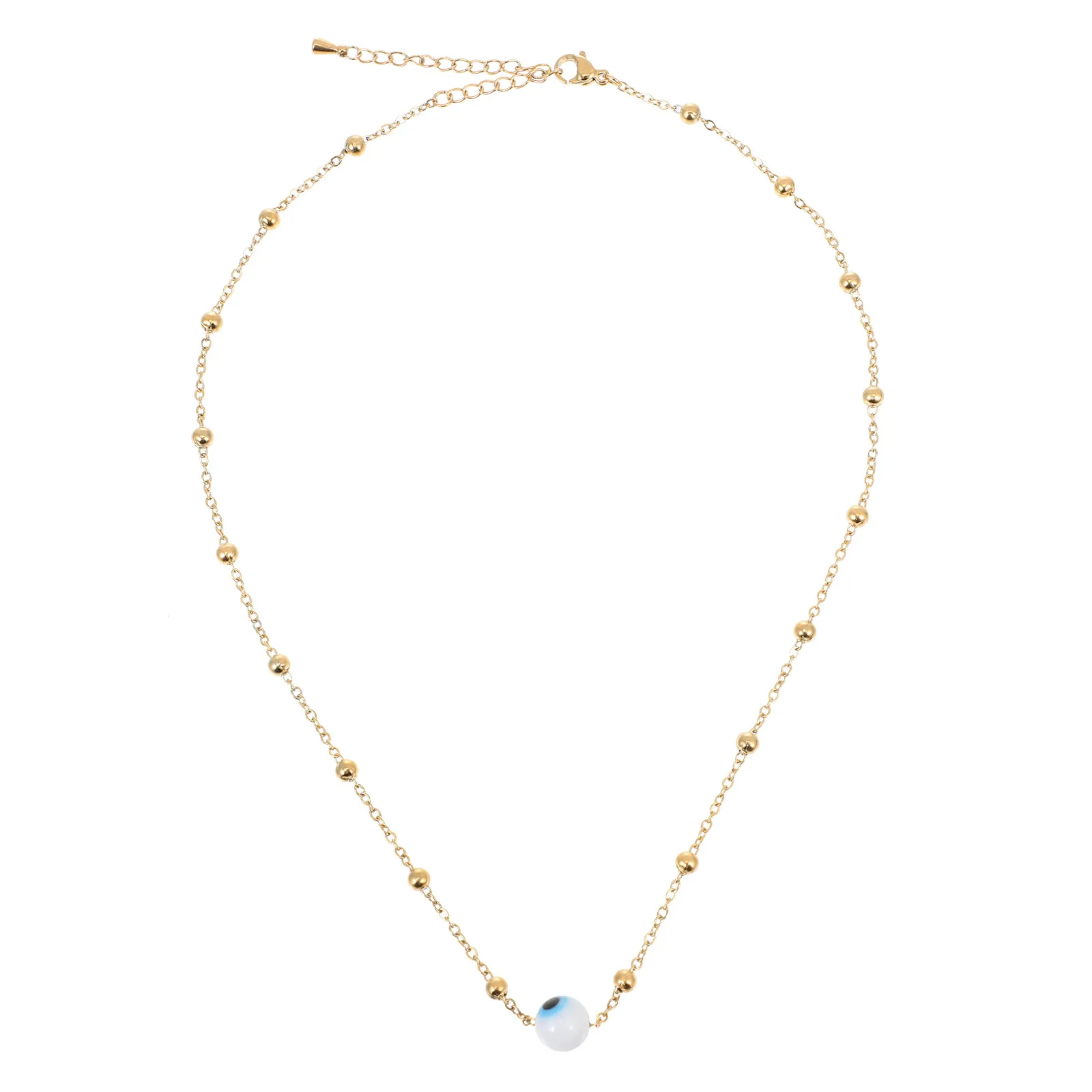 Evil Eye Pendant Necklace for Women – Lucky Clavicle Chain, Stylish Protective Amulet Jewelry Gift