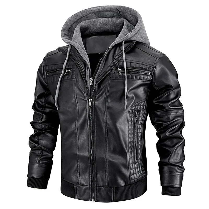 PU Leather Hooded Jacket: A Comprehensive Review for Winter