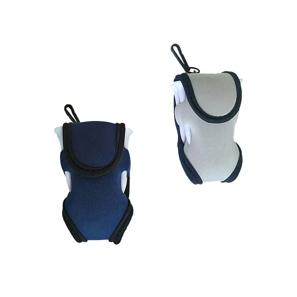2Pcs Golf Ball Small Waist Bag Adhesive Opening Mini Portable Pouch Ball Holder Organizer for Carry Storage Bag