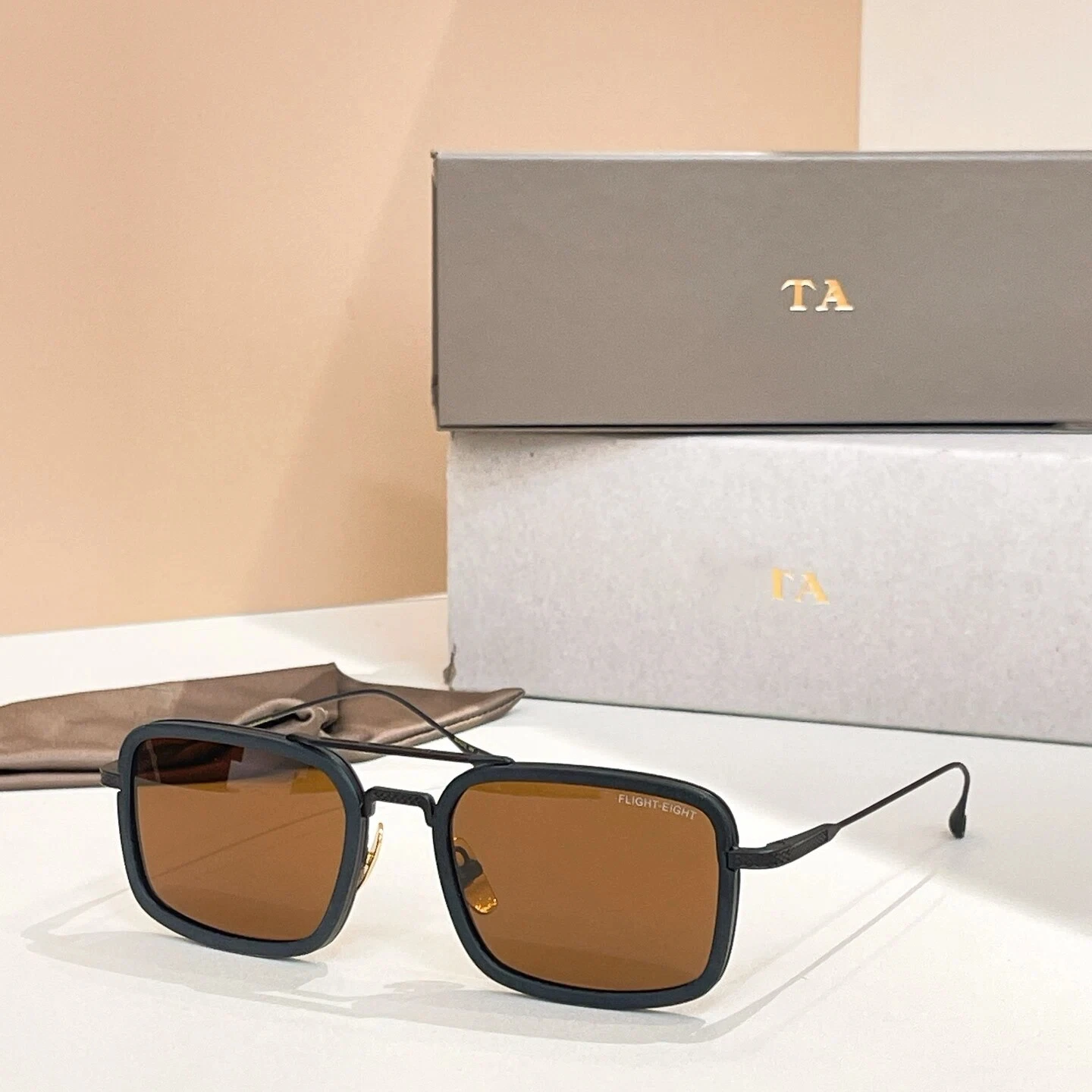 

Оригинальные солнцезащитные очки DIYTA DT FLIGHT EIGHT 008 Business UV400 для мужчин и женщин, премиум-класса, винтажные, роскошные, для пар, с футляром