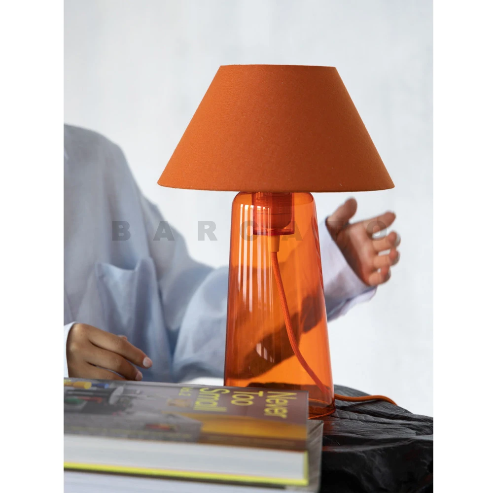 Orange Sunset Atmosphere LED Table Lights Nordic Retro Style Home Decor Ornament Study Reading Lights Bedroom LED Lighting Lamp