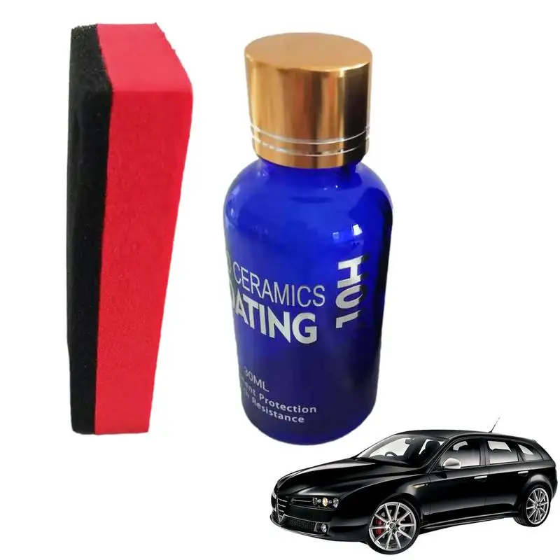 

10H Ceramic Coating Finish High Gloss Anti-Scratch Car Wax Polish Kit Quick Coat Car Wax Polish Super Ceramic Coating