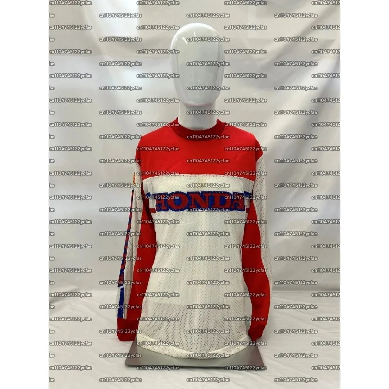 

Honda Spring and Autumn 3D Printing Motociclista Biker Deportiva Quick Drying Long Sleeved Riding T-shirt Tops For Men And Women