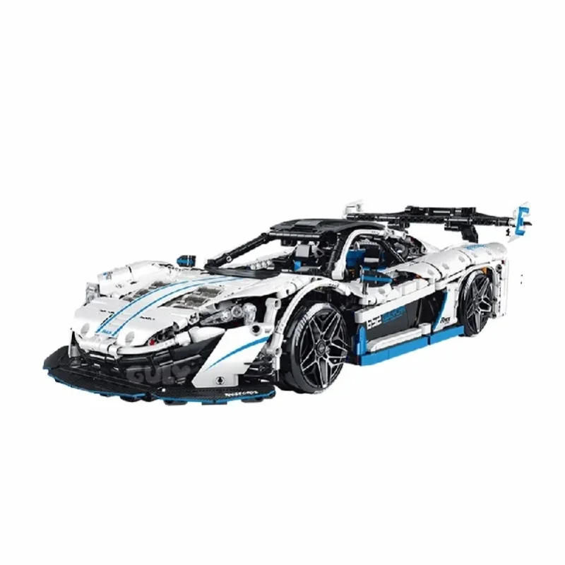 Technische 1:10 Drift-Auto-Bausätze: Speed Supercar Fahrzeug-Montagemodell-Bausteine, Kreatives Spielzeug, Geschenk für Erwachsene, 2138 Teile