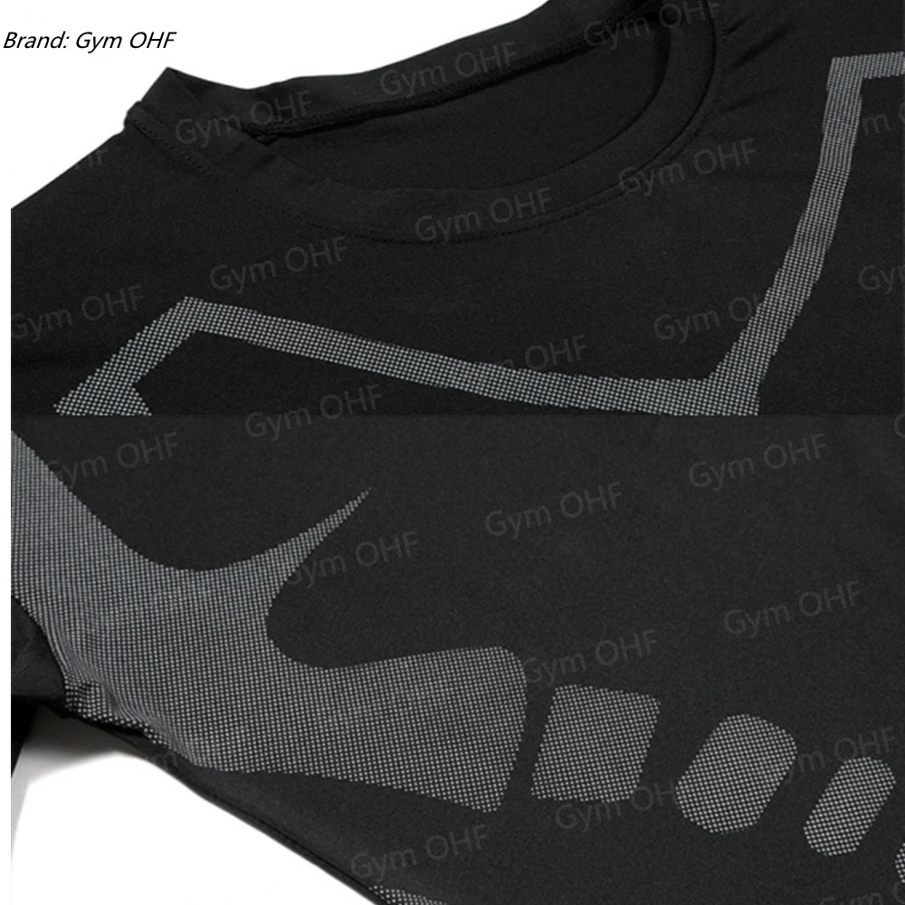 Spinne Kompression Shirt Herren Rashguard Fitness Für Männer Gym Sport T-Shirt Laufen Sweatshirt Outdoor Bergsteigen Training – Detail 37