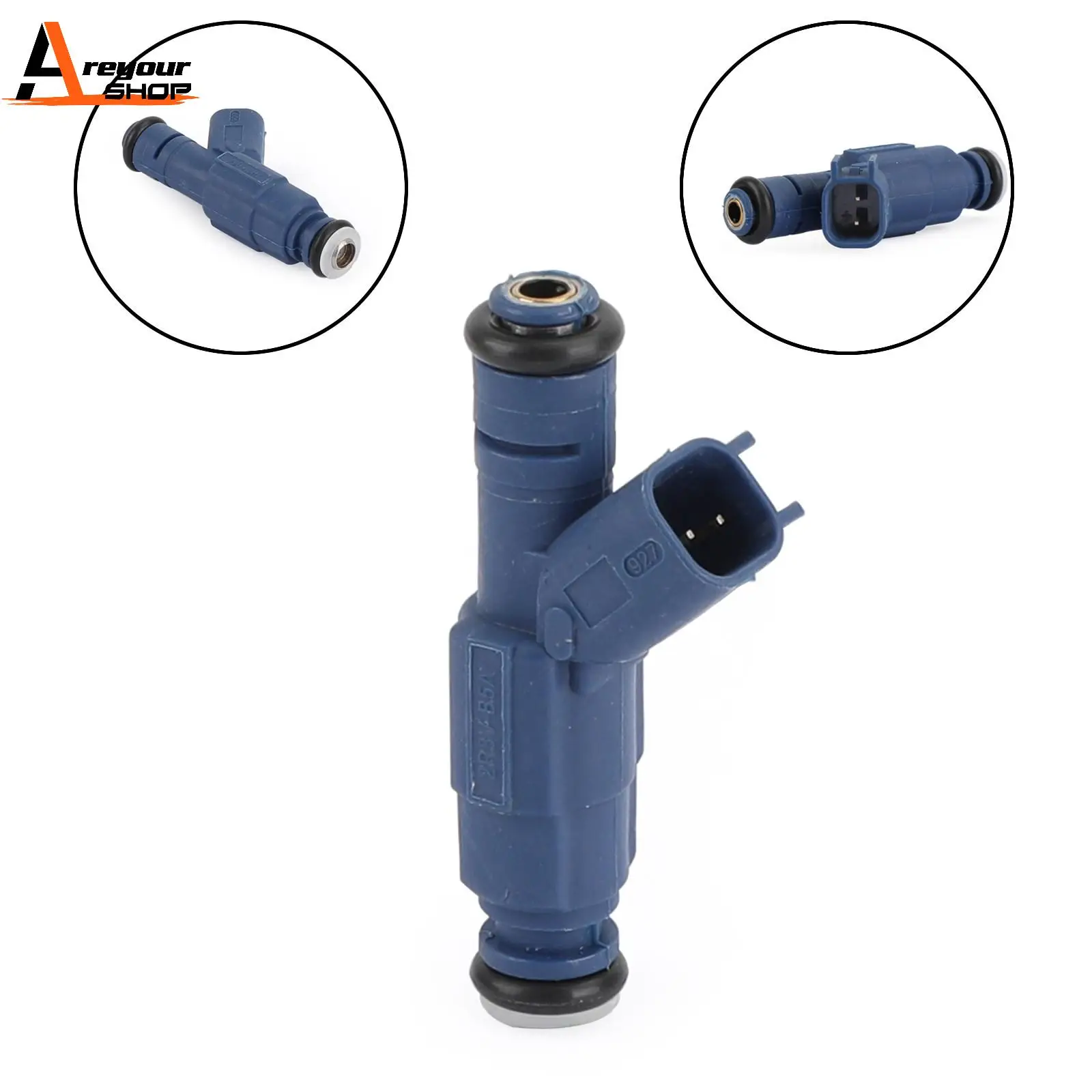 Areyourshop 1PCS Fuel Injectors Fit for Ford Mustang 4.6l 5.0l V8 1996-2014 0280158227 4L8E-A4A Car Auto Accessories Parts