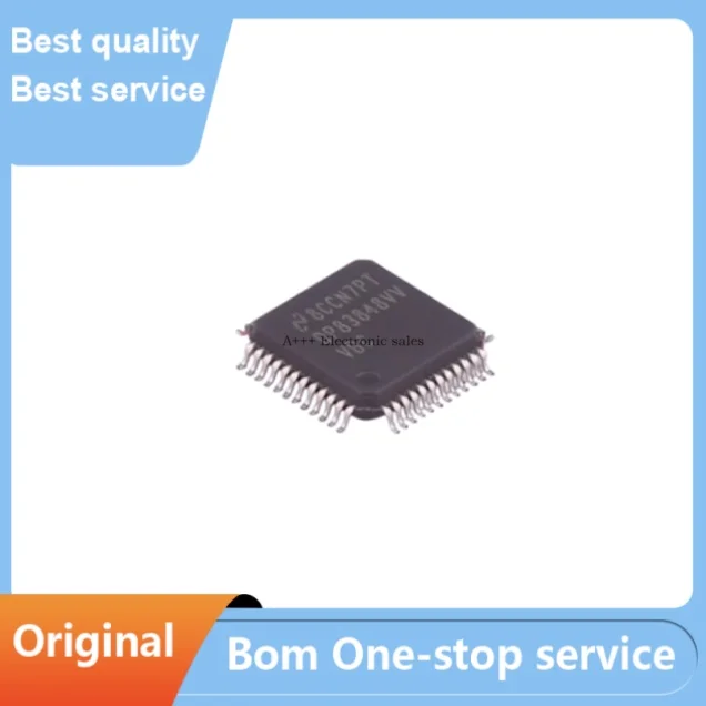 5PCS 100% New DP83848 DP83848CVVX DP83848CVV DP83848VV QFP48