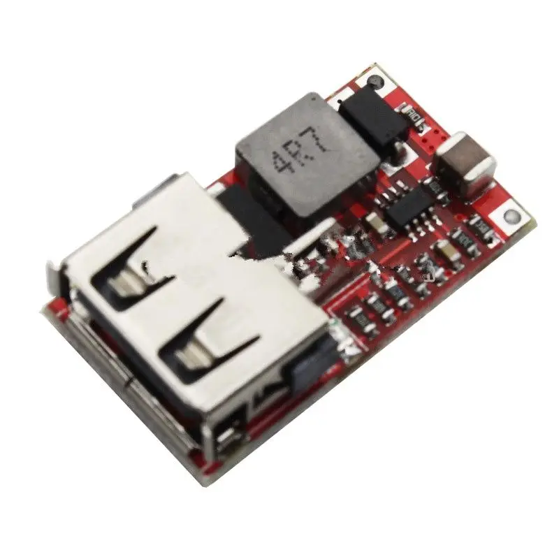 

97.5% эффективный Φ понижающий модуль 6-24V12V24V до 5V3A автомобильное зарядное устройство USB