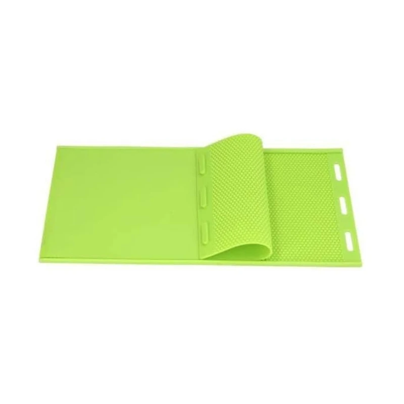 M2EE Convenient Honeycomb Sheet Molds Silicone Press Mold for Creating Wax Sheets