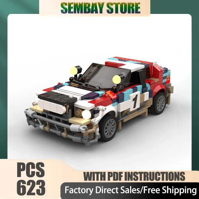 

Super Sports Car Moc Building Bricks Modular Speed Champions Cars Model Technology Blocks Christmas DIY Toy Construction Gifts