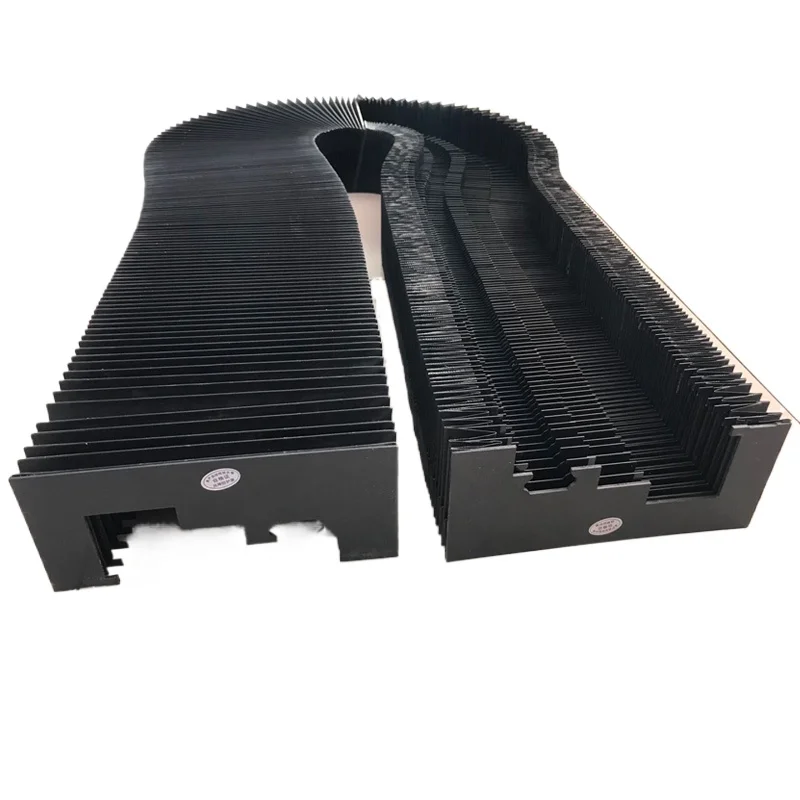 Manufacturer Supply PVC Fabric CNC Machine Accordion Dust Cover Nylon Bellows