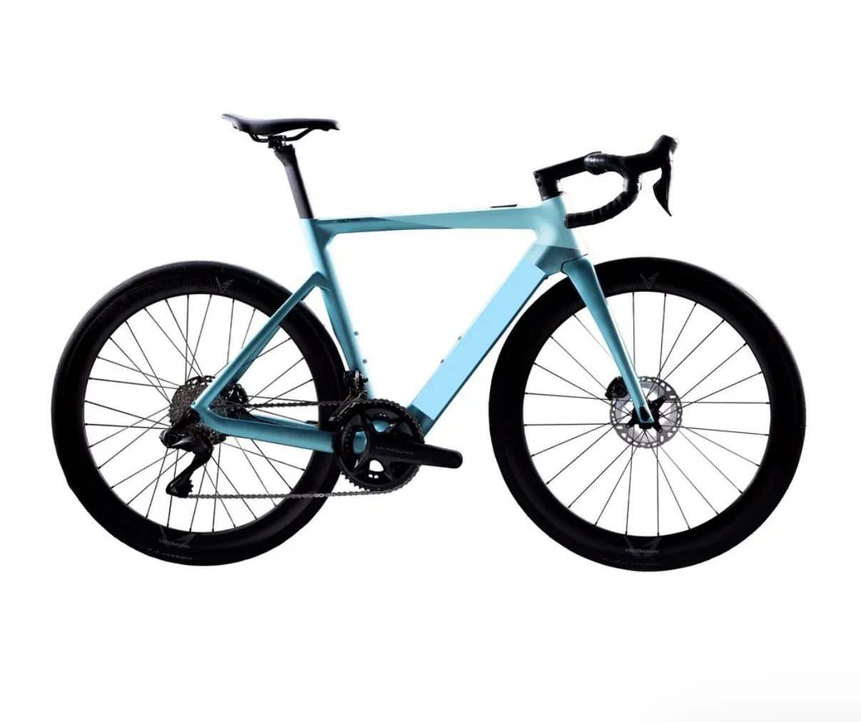 * E-Oltra Carbon Aero E-Road Bike, Dura-Ace Di2 2x12 Drivetrain, 250Wh Rear-Hub Motor, Lightweight Frame