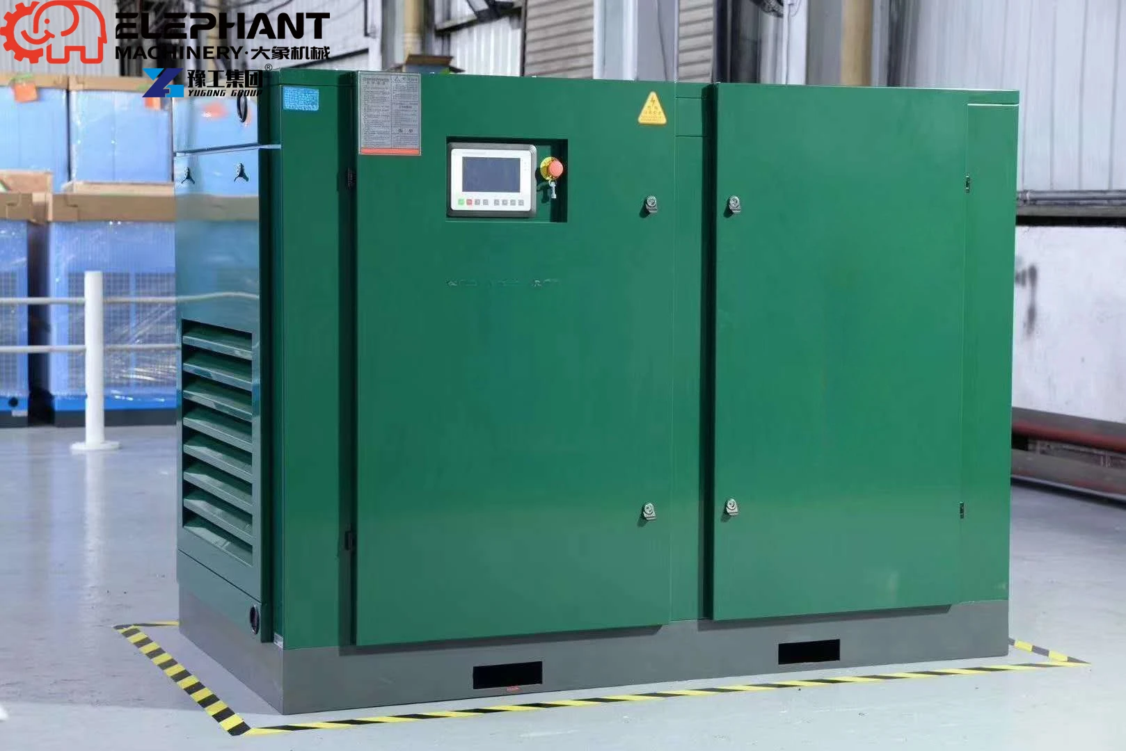 Portable Single-phase Electric Screw Air Compressor 4-in-1 Lubrication Device 7.5HP 10HP 15HP 5.5kw 7.5kw 11kw